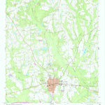 United States Geological Survey Metter, GA (1970, 24000-Scale) digital map