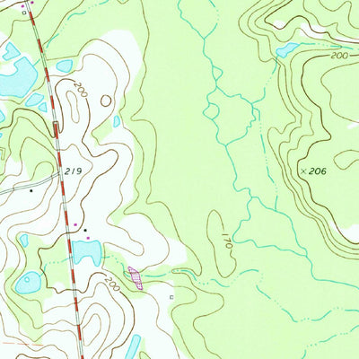 United States Geological Survey Metter, GA (1970, 24000-Scale) digital map