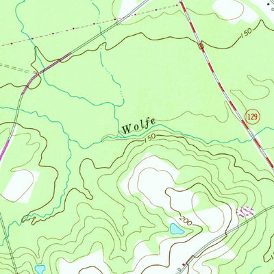 United States Geological Survey Metter SE, GA (1970, 24000-Scale) digital map