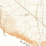 United States Geological Survey Mettler, CA (1934, 24000-Scale) digital map