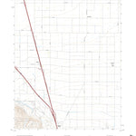 United States Geological Survey Mettler, CA (2021, 24000-Scale) digital map