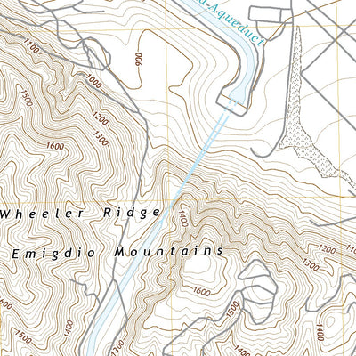 United States Geological Survey Mettler, CA (2021, 24000-Scale) digital map