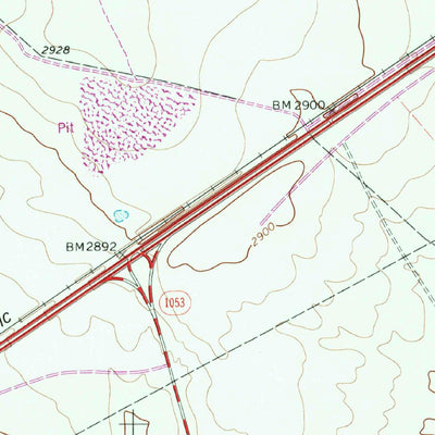 United States Geological Survey Metz, TX (1964, 24000-Scale) digital map