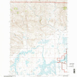 United States Geological Survey Metzel Creek, MT (1997, 24000-Scale) digital map