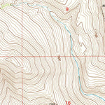 United States Geological Survey Metzel Creek, MT (1997, 24000-Scale) digital map