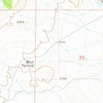 United States Geological Survey Metzel Ranch, MT (1963, 24000-Scale) digital map
