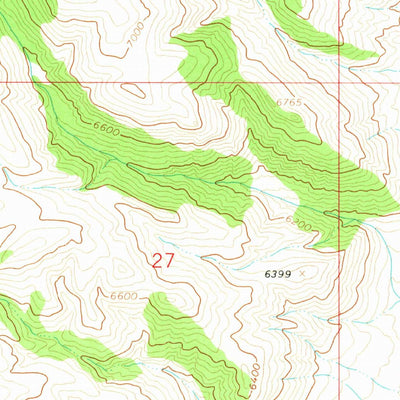 United States Geological Survey Metzel Ranch, MT (1963, 24000-Scale) digital map