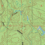 United States Geological Survey Metzger Lake, WI (1984, 24000-Scale) digital map