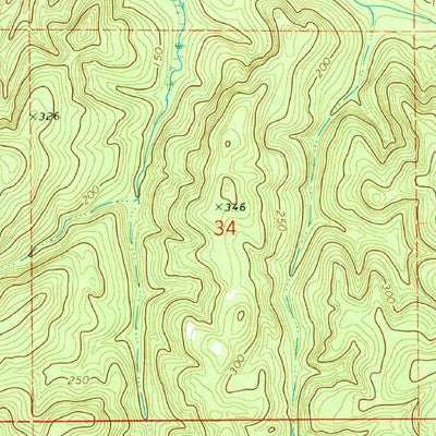 United States Geological Survey Mexia, AL (1972, 24000-Scale) digital map