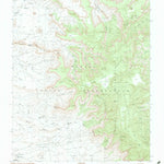 United States Geological Survey Mexican Cry Mesa, AZ (1982, 24000-Scale) digital map