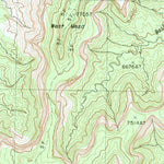United States Geological Survey Mexican Cry Mesa, AZ (1982, 24000-Scale) digital map
