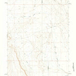 United States Geological Survey Mexican Flats NW, WY (1970, 24000-Scale) digital map
