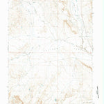 United States Geological Survey Mexican Flats, WY (1970, 24000-Scale) digital map
