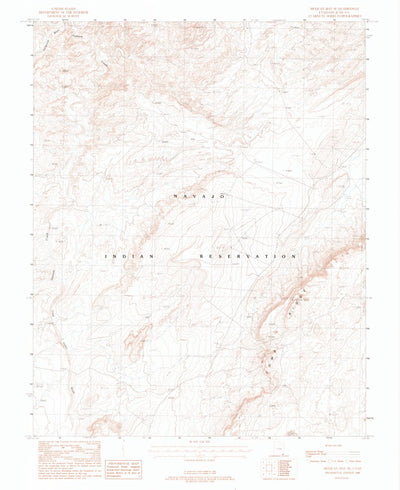 United States Geological Survey Mexican Hat SE, UT (1988, 24000-Scale) digital map