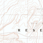 United States Geological Survey Mexican Hat SE, UT (1988, 24000-Scale) digital map