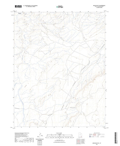 United States Geological Survey Mexican Hat SE, UT (2023, 24000-Scale) digital map