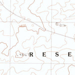 United States Geological Survey Mexican Hat SW, UT (1988, 24000-Scale) digital map