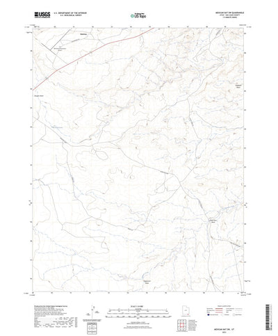 United States Geological Survey Mexican Hat SW, UT (2023, 24000-Scale) digital map