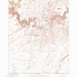 United States Geological Survey Mexican Hat, UT (1963, 62500-Scale) digital map