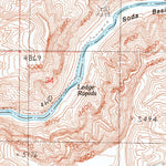 United States Geological Survey Mexican Hat, UT (1989, 24000-Scale) digital map