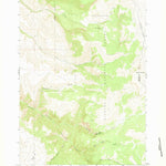 United States Geological Survey Mexican Hill, WY (1960, 24000-Scale) digital map
