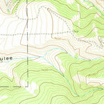 United States Geological Survey Mexican Hill, WY (1960, 24000-Scale) digital map