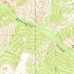 United States Geological Survey Mexican Hill, WY (1960, 24000-Scale) digital map