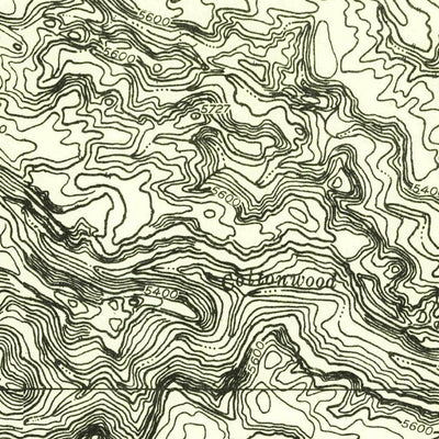United States Geological Survey Mexican Mountain, UT (1953, 24000-Scale) digital map