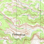 United States Geological Survey Mexican Mountain, UT (1983, 24000-Scale) digital map