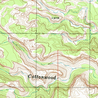 United States Geological Survey Mexican Mountain, UT (1983, 24000-Scale) digital map