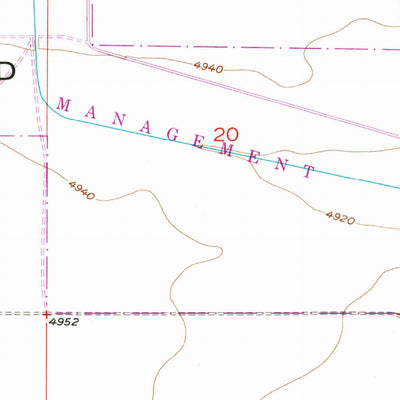 United States Geological Survey Mexican Pass SE, WY (1958, 24000-Scale) digital map