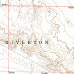 United States Geological Survey Mexican Pass SE, WY (1958, 24000-Scale) digital map