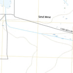 United States Geological Survey Mexican Pass SE, WY (2021, 24000-Scale) digital map