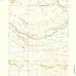 United States Geological Survey Mexican Pass SW, WY (1950, 24000-Scale) digital map