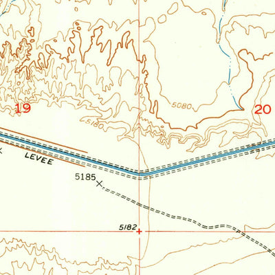 United States Geological Survey Mexican Pass SW, WY (1950, 24000-Scale) digital map