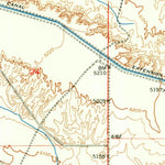 United States Geological Survey Mexican Pass SW, WY (1950, 24000-Scale) digital map