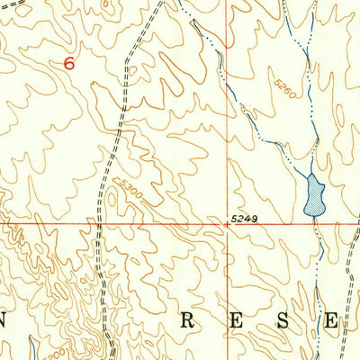 United States Geological Survey Mexican Pass, WY (1951, 24000-Scale) digital map