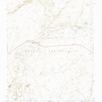 United States Geological Survey Mexican Water, AZ-UT (1968, 24000-Scale) digital map