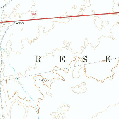 United States Geological Survey Mexican Water, AZ-UT (1968, 24000-Scale) digital map