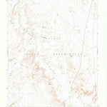 United States Geological Survey Mexican Water SW, AZ (1968, 24000-Scale) digital map