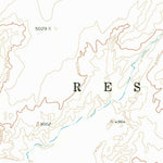 United States Geological Survey Mexican Water SW, AZ (1968, 24000-Scale) digital map