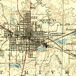 United States Geological Survey Mexico, MO (1932, 62500-Scale) digital map