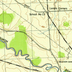 United States Geological Survey Mexico, NY (1943, 31680-Scale) digital map