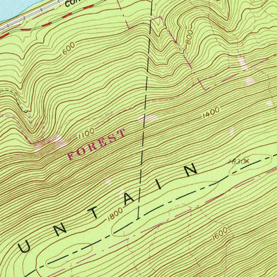 United States Geological Survey Mexico, PA (1959, 24000-Scale) digital map