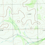 United States Geological Survey Meyers Canyon NE, TX (1980, 24000-Scale) digital map