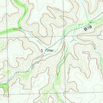 United States Geological Survey Meyers Canyon NE, TX (1980, 24000-Scale) digital map