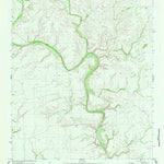 United States Geological Survey Meyers Canyon NW, TX (1980, 24000-Scale) digital map