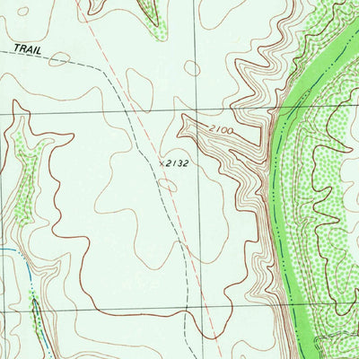 United States Geological Survey Meyers Canyon NW, TX (1980, 24000-Scale) digital map