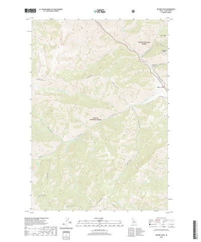United States Geological Survey Meyers Cove, ID (2020, 24000-Scale) digital map