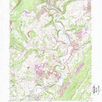 United States Geological Survey Meyersdale, PA (1968, 24000-Scale) digital map